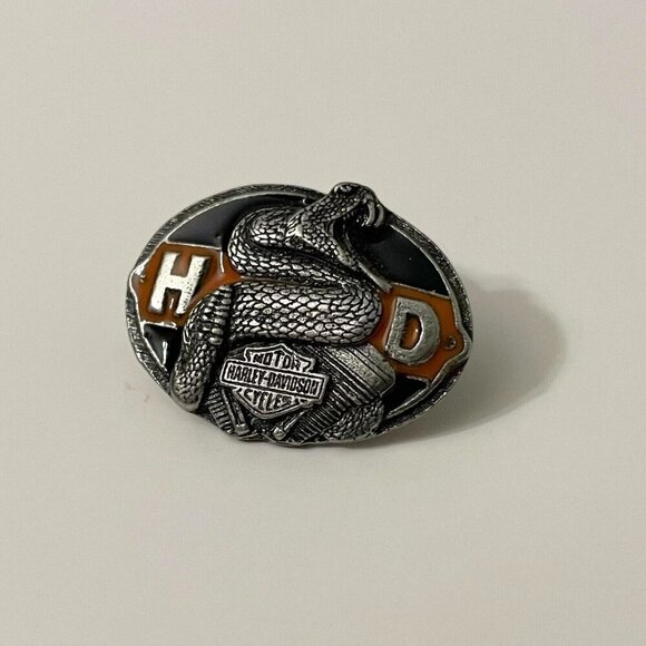 Harley Davidson HD Rattlesnake Pin - Picture 7 of 8